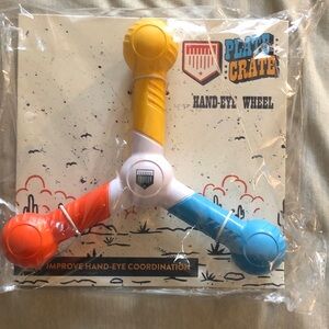 Hand-Eye Coordination Toy - Yellow, Red, Blue